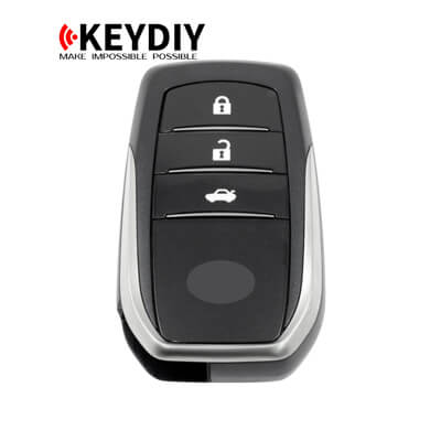 KeyDiy TB01-3 Toyota Universal Smart Key 3Buttons With 8A Transponder - ABK-5092-TB01-3 - ABKEYS.COM