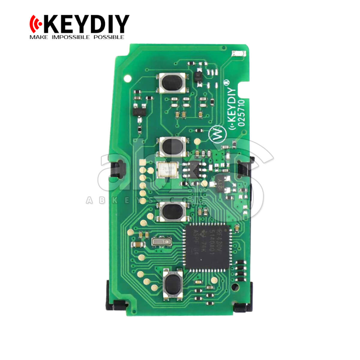 KeyDiy TB01 Toyota Lexus Universal Smart Key PCB ABK-5092 |ABKEYS