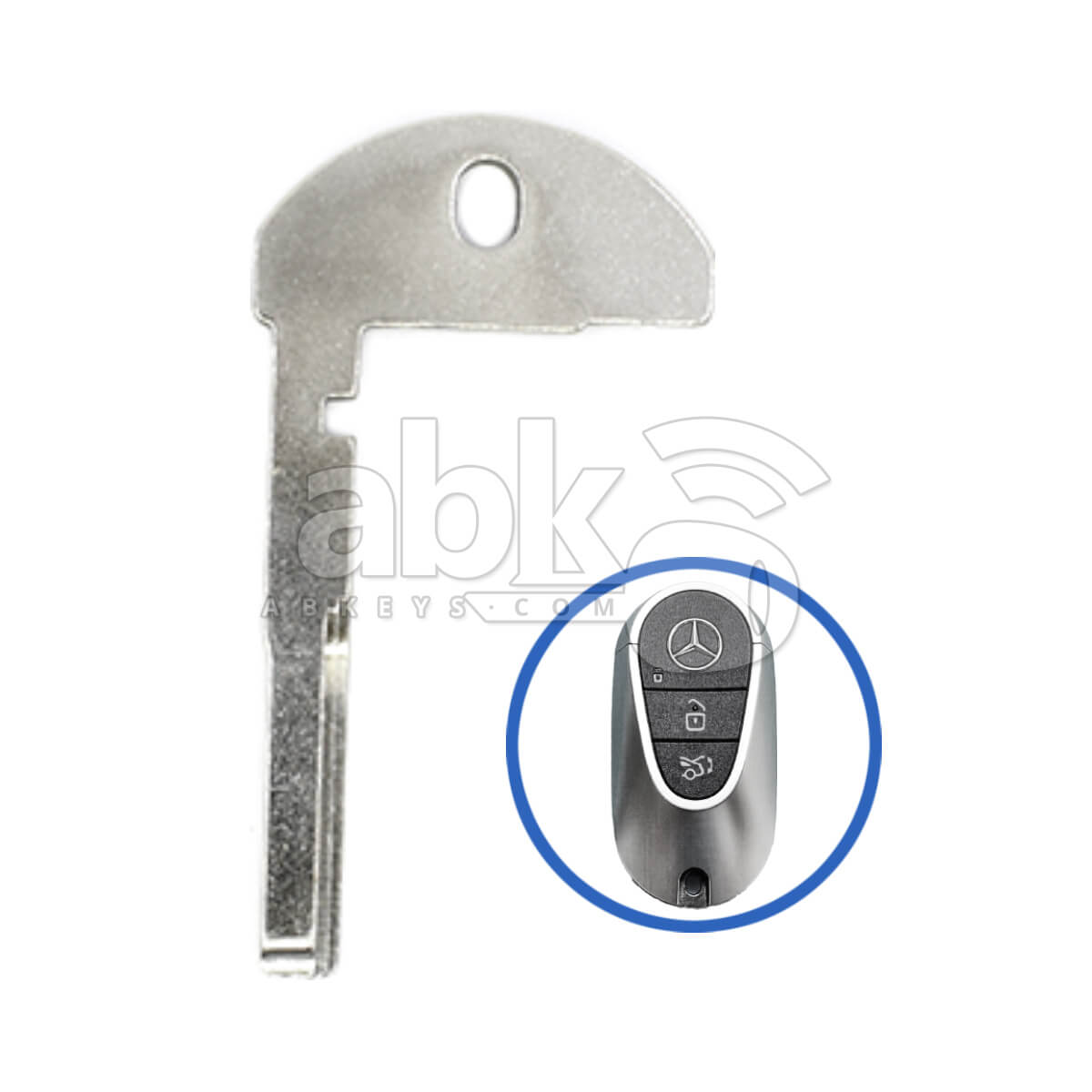 Mercedes Smart Key Blade 2019+ HU64 ABK-5111 |ABKEYS