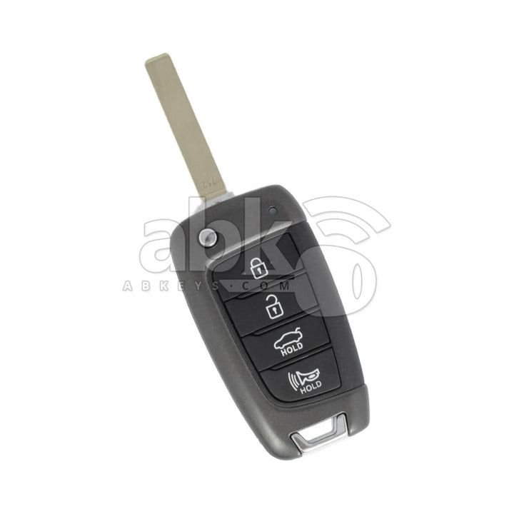 Hyundai 2018+ Flip Remote Cover 4Buttons KIA10TE - ABK-5114 - ABKEYS.COM