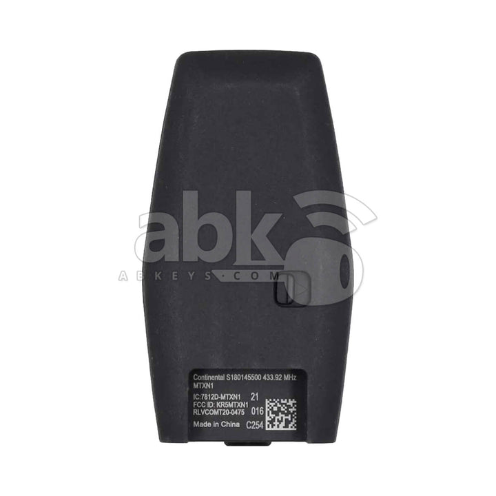 Genuine Mitsubishi Outlander 2021+ Smart Key 4Buttons 8637C254 433MHz KR5MTXN1 - ABK-5125 -