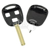 Toyota 1998+ Key Head Remote Cover 3Buttons TOY48 - ABK-523 - ABKEYS.COM