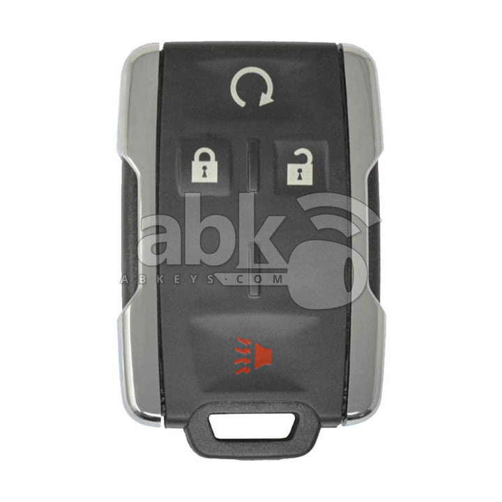 Chevrolet Gmc 2014+ Remote Control Cover 4Buttons Chrome - ABK-531 - ABKEYS.COM