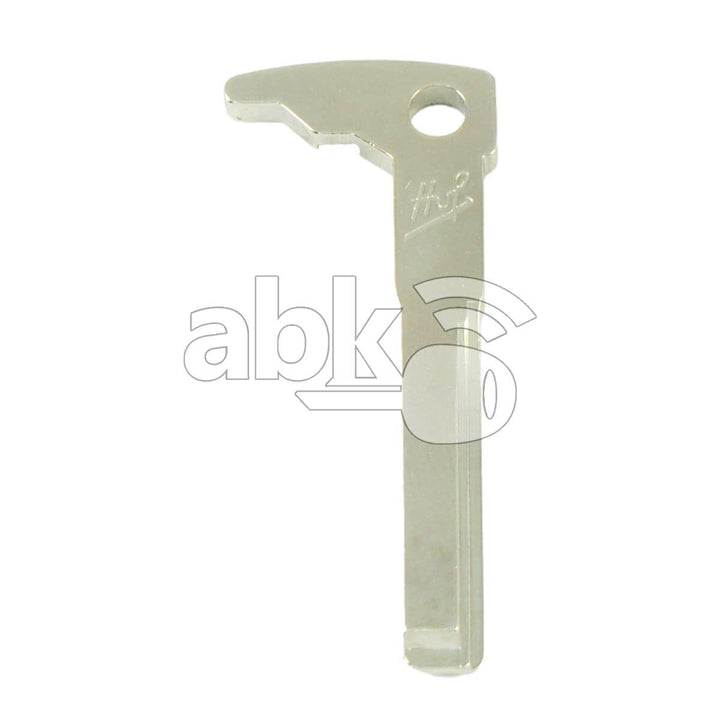 Mercedes Benz Chrome 2003+ Smart Key Blade HU64 - ABK-532 - ABKEYS.COM