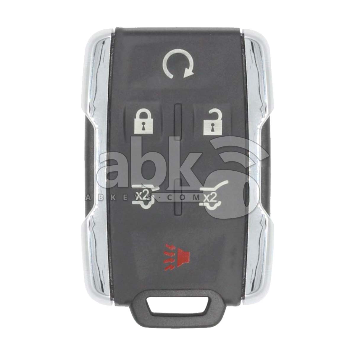 Chevrolet 2014+ Remote Control Cover 6Buttons Chrome - ABK-534 - ABKEYS.COM