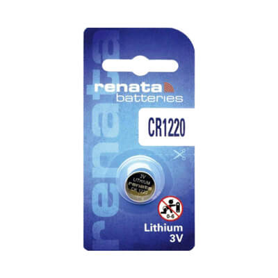 Renata Remote Battery CR1220 For Remotes & Smart Keys - ABK-540-1220 - ABKEYS.COM