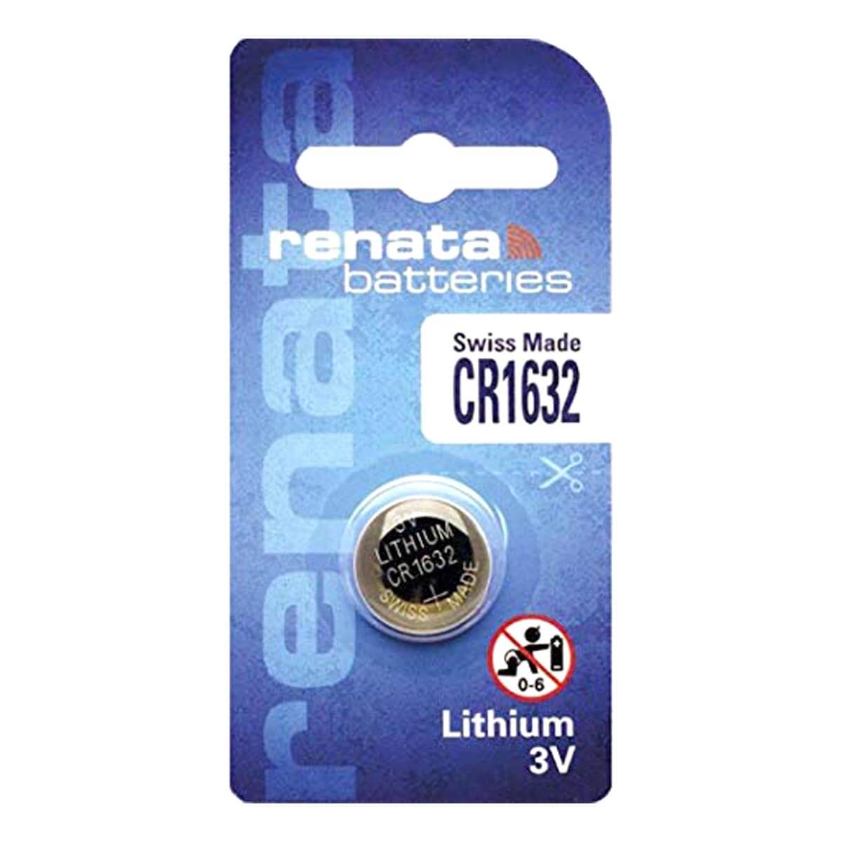 Renata Remote Battery CR1632 For Remotes & Smart Keys   ABK 540 1632   ABKEYS