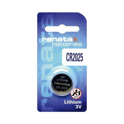 Renata Remote Battery CR2025 For Remotes & Smart Keys - ABK-540-2025 - ABKEYS.COM