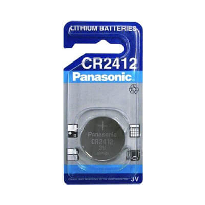 Batería De Control Remoto Panasonic CR2412 Para Mandos Y Llaves Inteligentes