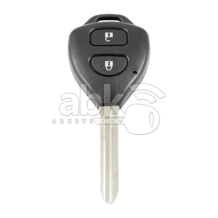 Toyota 2006+ Key Head Remote Cover 2Buttons TOY43 - ABK-556 - ABKEYS.COM