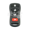 Nissan Infiniti 2002+ Remote Control Cover 4Buttons - ABK-562 - ABKEYS.COM