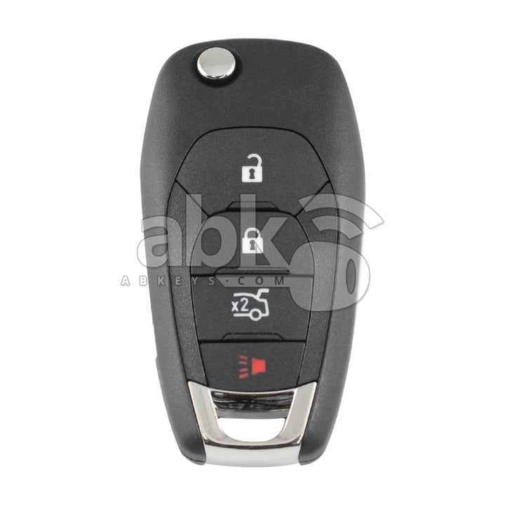 Chevrolet Flip Remote Cover 4Buttons HU100 - ABK-593 - ABKEYS.COM