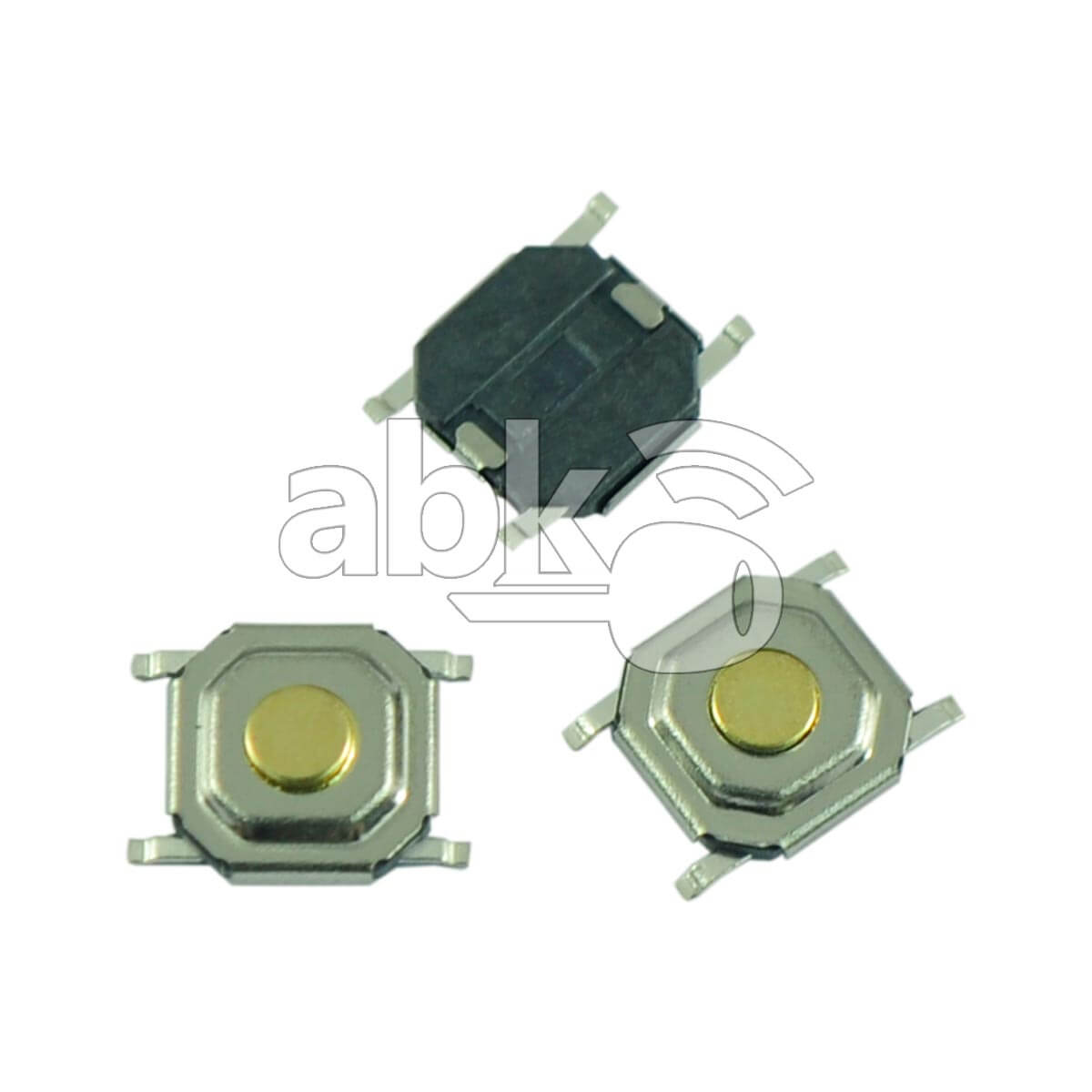 Universal Tactile Switch Buttons For Remotes & Smart Keys 600-0401 - ABK-600-0401 - ABKEYS.COM