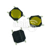 Universal Tactile Switch Buttons For Remotes & Smart Keys 600-0901 - ABK-600-0901 - ABKEYS.COM
