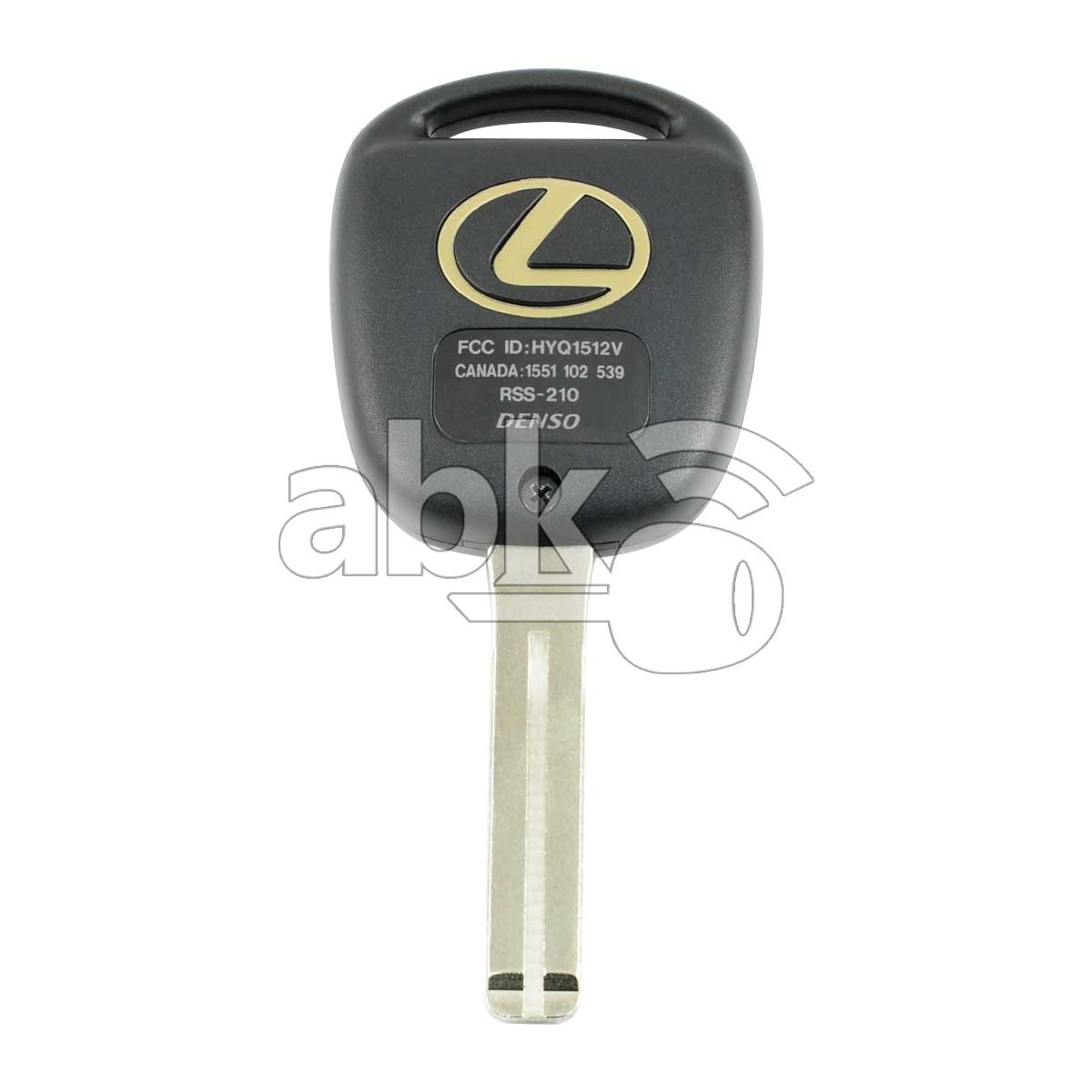 Genuine Lexus LX470 GX470 2003+ Key Head Remote 3Buttons 89070-60801 315MHz HYQ1512V TOY48 - ABK-606