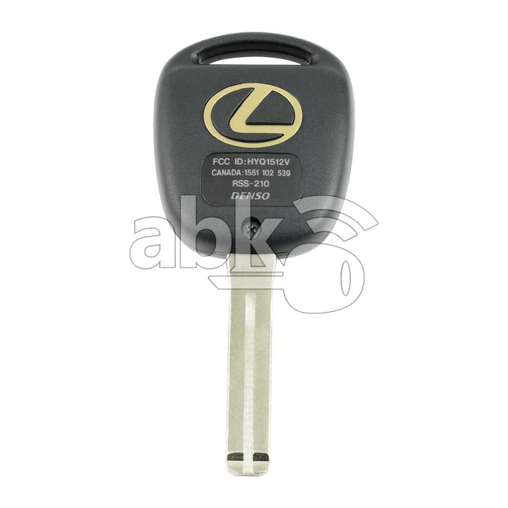 Genuine Lexus LX470 GX470 2003+ Key Head Remote 3Buttons 89070-60801 315MHz HYQ1512V TOY48 - ABK-606