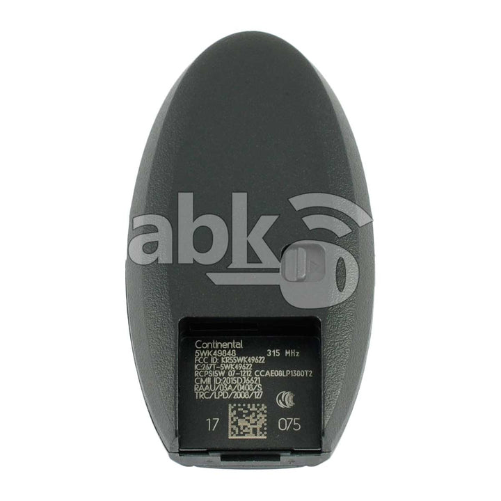 Genuine Infiniti FX35 FX50 EX35 EX37 QX50 2009+ Smart Key 3Buttons 285E3-1BA5A 285E3-1BA7A 315MHz