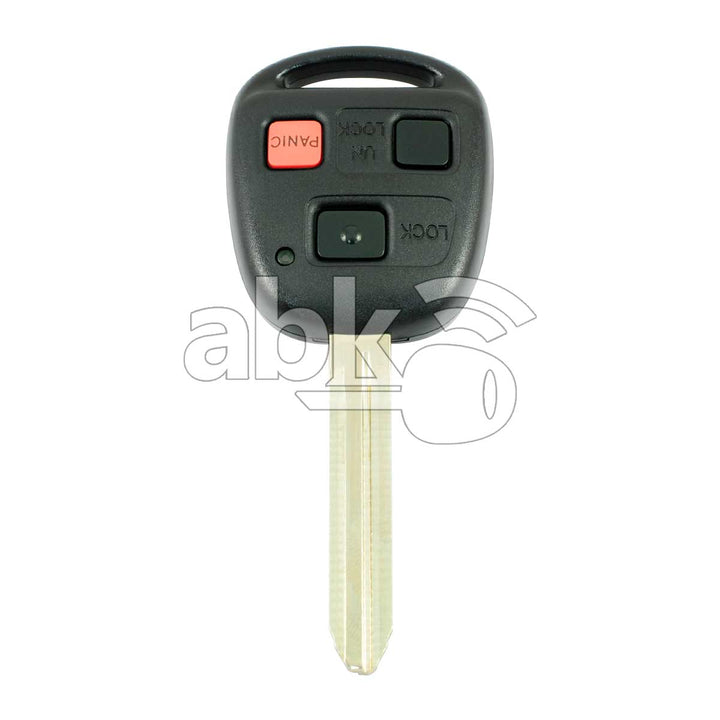Genuine Toyota Land Cruiser 2003+ Key Head Remote 3Buttons 89070-60750 315MHz HYQ1512V TOY43 -