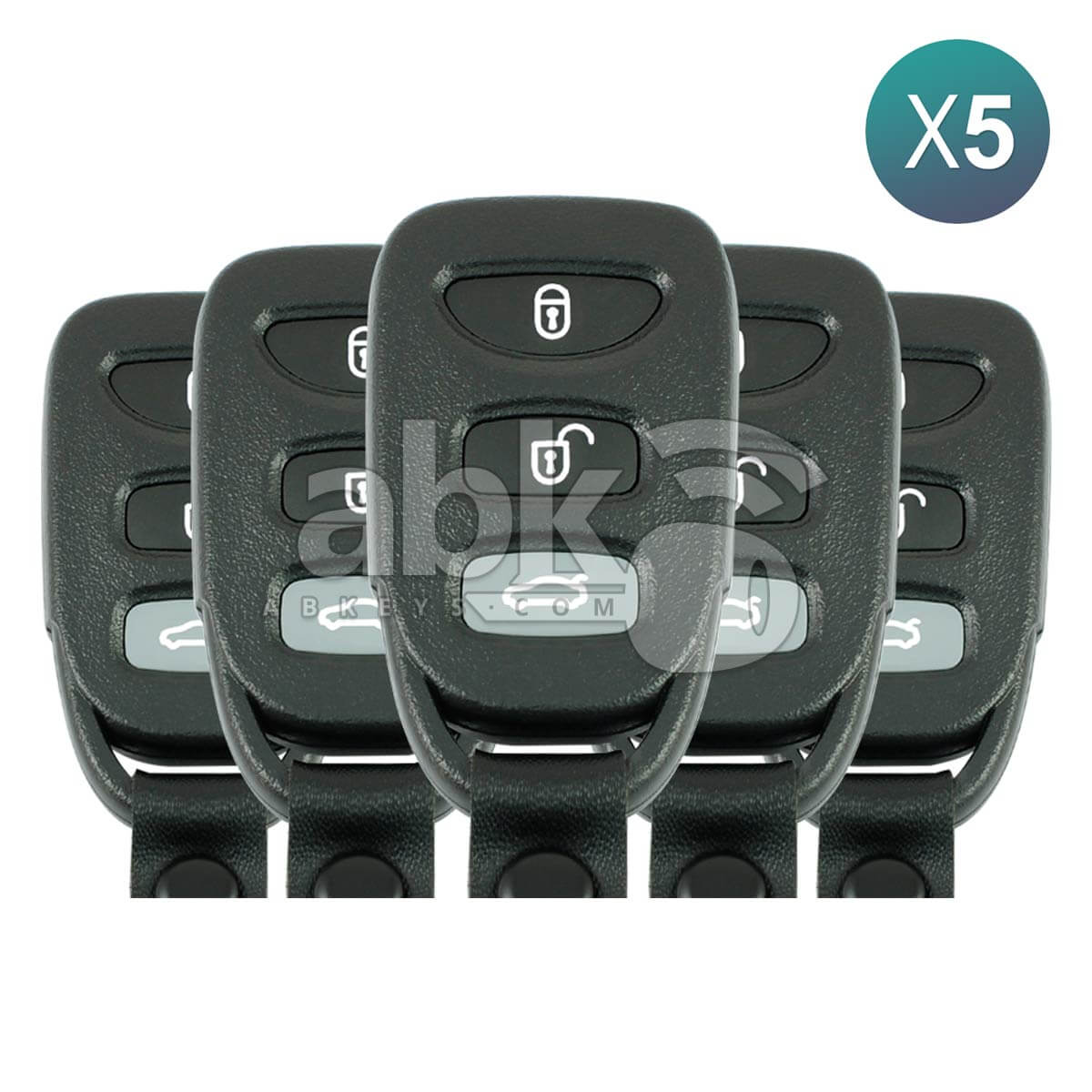 Genuine Kia Spectra 2007+ Remote Control 5Pcs Offer 4Buttons OKA-674T 315MHz 95430-2F951 -