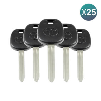 Toyota Chip Less Key TOY43 25Pcs Bundle ABK-659-OFF25 |ABKEYS