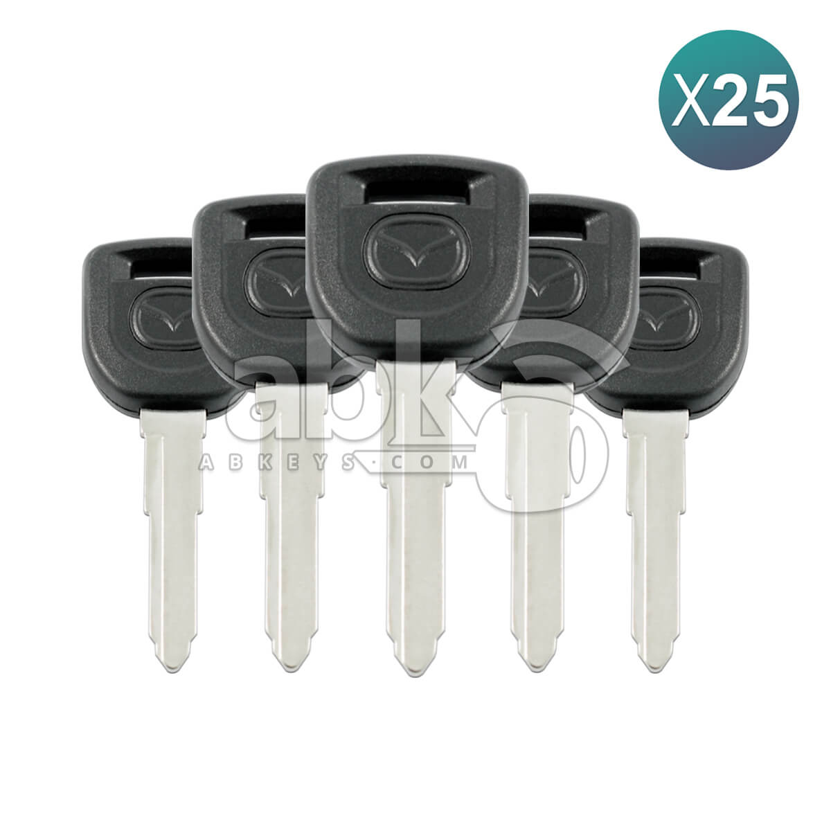Mazda Chip Less Key MAZ13 25Pcs Bundle - ABK-667-OFF25 - ABKEYS.COM
