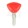 Can-Am Bombardier Motorcycle Key ZD24R Red - ABK-669 - ABKEYS.COM
