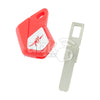 MV Agusta Motorcycle Chip Less Key ZD30 Red - ABK-679 - ABKEYS.COM