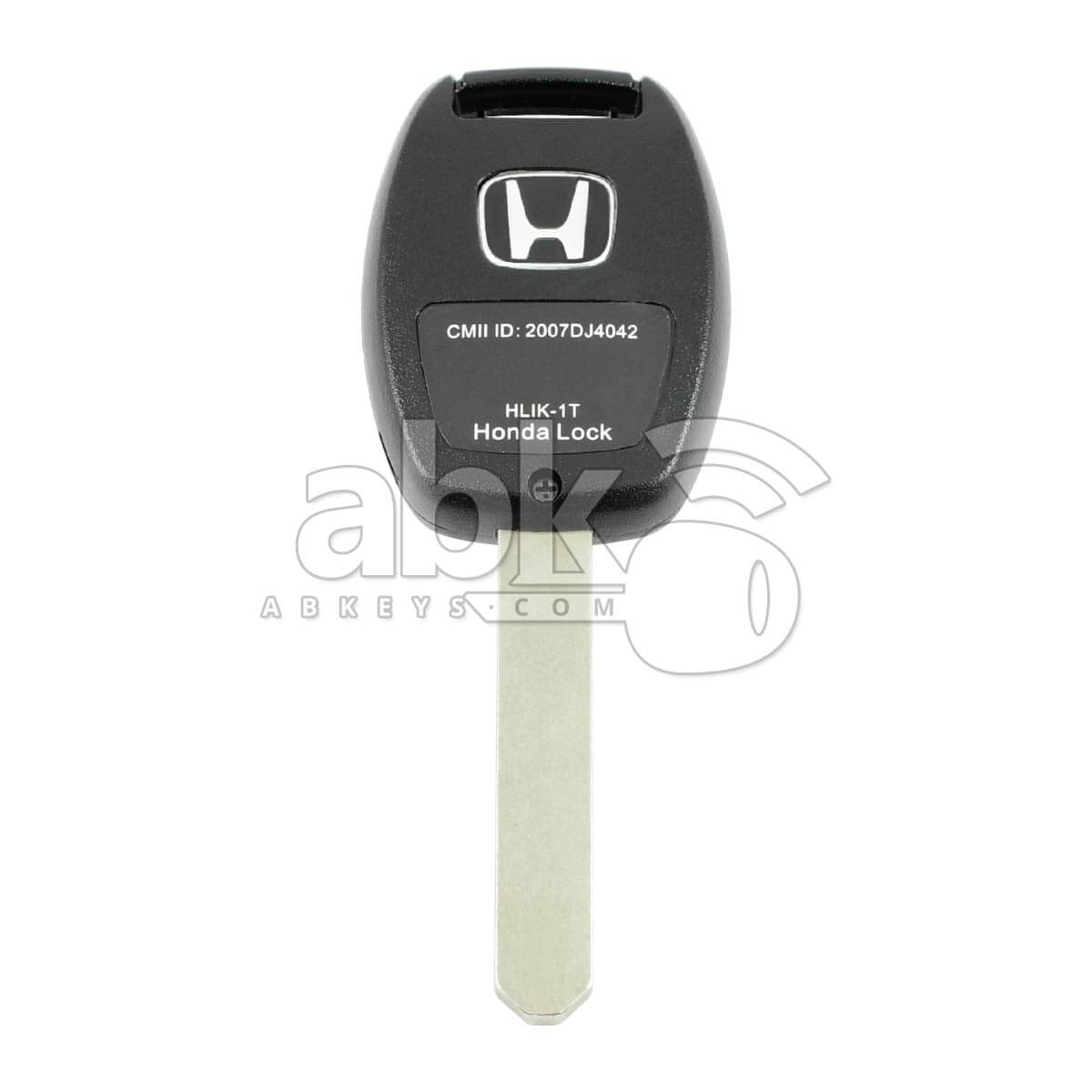 Honda Accord 2002+ Key Head Remote 3Buttons 433MHz HON66 - ABK-71 - ABKEYS.COM