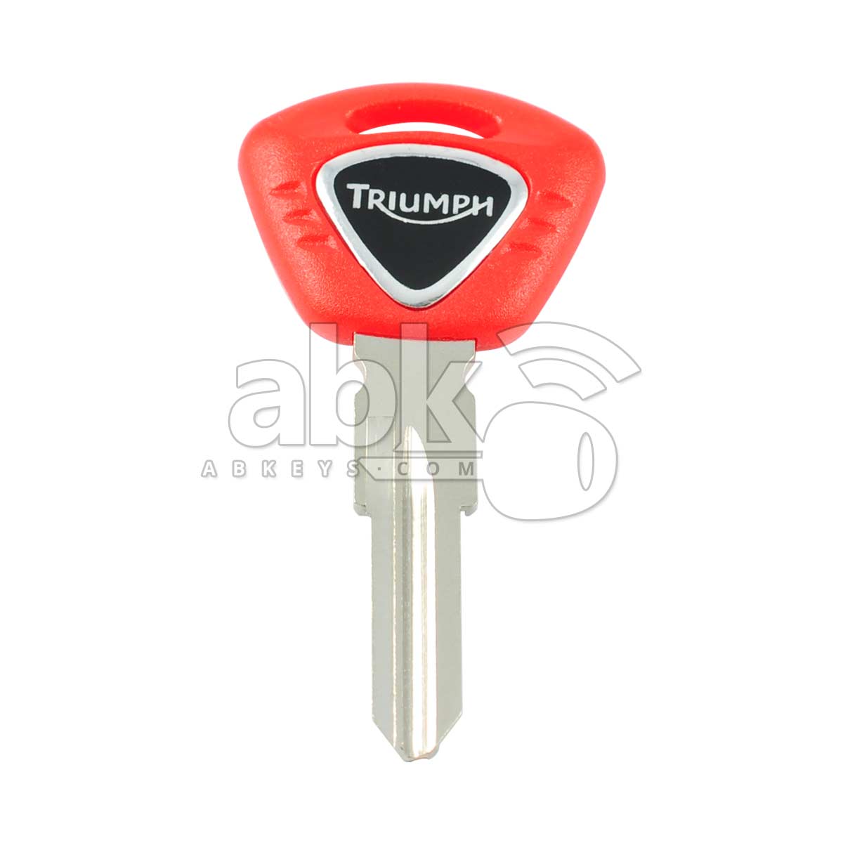 Triumph Motorcycle Key ZD24R Red - ABK-736 - ABKEYS.COM