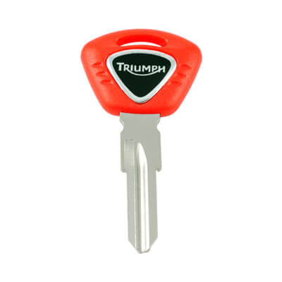 Clé Moto Triumph ZD24R Rouge