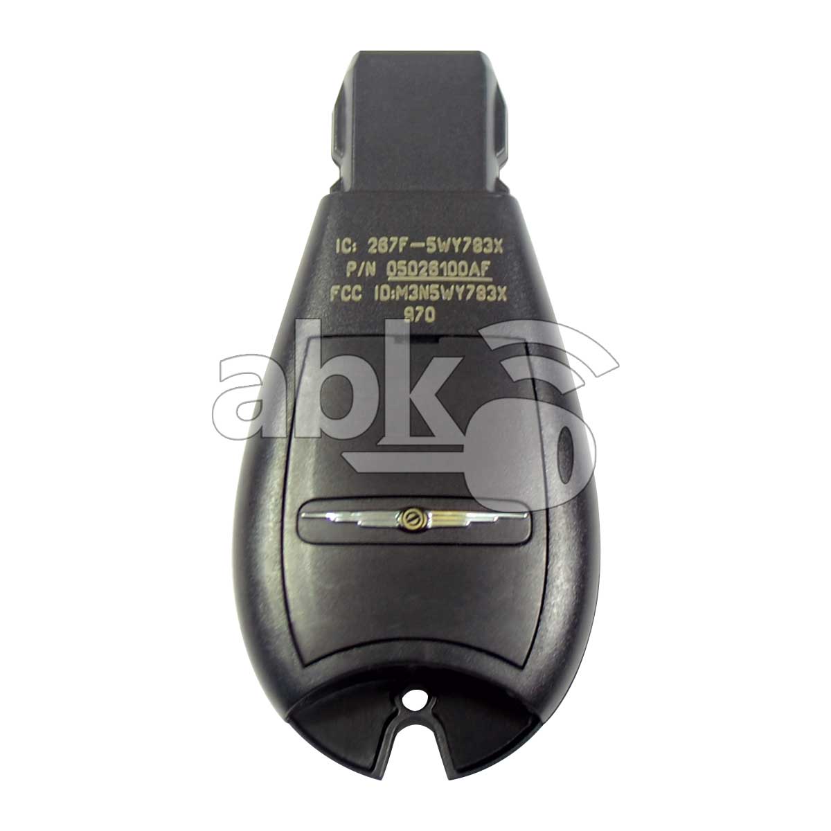 Genuine Chrysler Town & Country 2008+ Fobik Key 3Buttons M3N5WY783X 433MHz 05026100AF 05026100AD - 