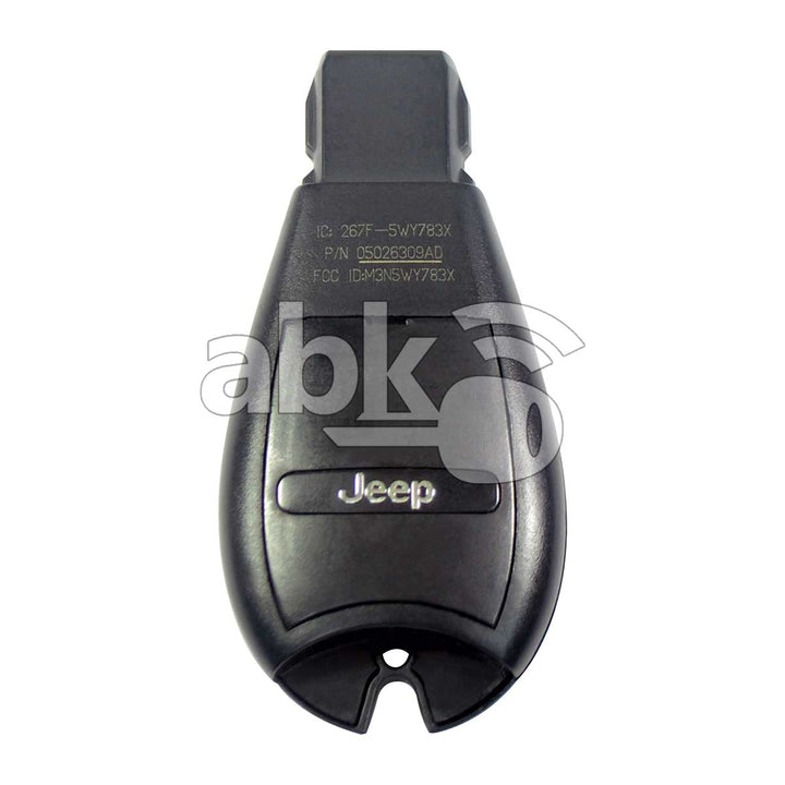 Genuine Jeep Grand Cherokee 2008+ Fobik Key 5Buttons 05026309AD 433MHz M3N5WY783X - ABK-749 -