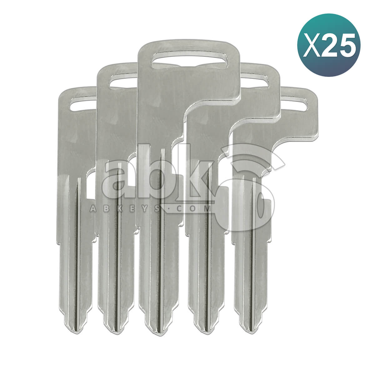 Mitsubishi 2008+ Smart Key Blade 25Pcs Bundle 6370A770 6370C158 6370C155 MIT11R - ABK-758-OFF25 -