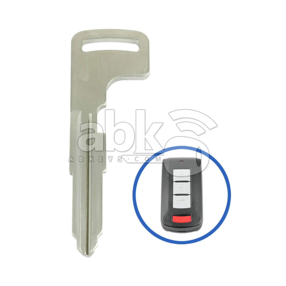 Mitsubishi 2008+ Smart Key Blade 6370A770 6370C158 6370C155 MIT11R   ABK 758   ABKEYS