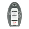 Genuine Infiniti G35 2005+ Smart Key 4Buttons 285E3-AC70D 315MHz KBRTN001 - ABK-791 - ABKEYS.COM