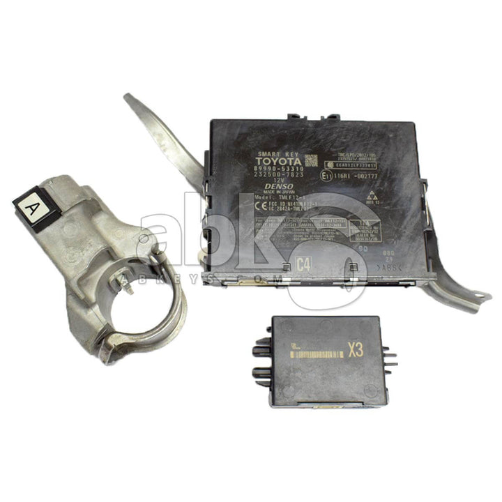 Genuine Lexus IS Full System Smart Key Box + ECU ID Code + Steering Lock 89990-53310 89784-53040