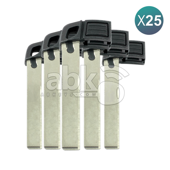 Bmw E Series 2005+ Smart Key Blade 25Pcs Bundle HU92 - ABK-837-OFF25 - ABKEYS.COM