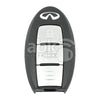 Genuine Infiniti FX35 FX45 2007+ Smart Key 2Buttons TWB1G652 433MHz 285E3-CL81A - ABK-838 - 