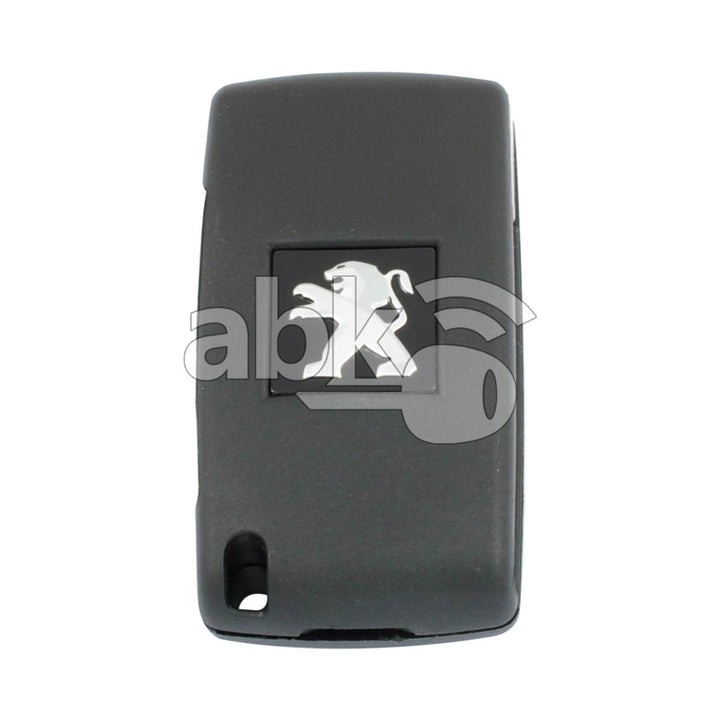 Peugeot 308 408 RCZ 2009+ Flip Remote 3Buttons 6490LQ 433MHz E33C1002 VA2 - ABK-850 - ABKEYS.COM