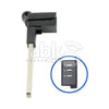 Subaru Smart Key Blade 57497-AJ11A DAT17 - ABK-854 - ABKEYS.COM