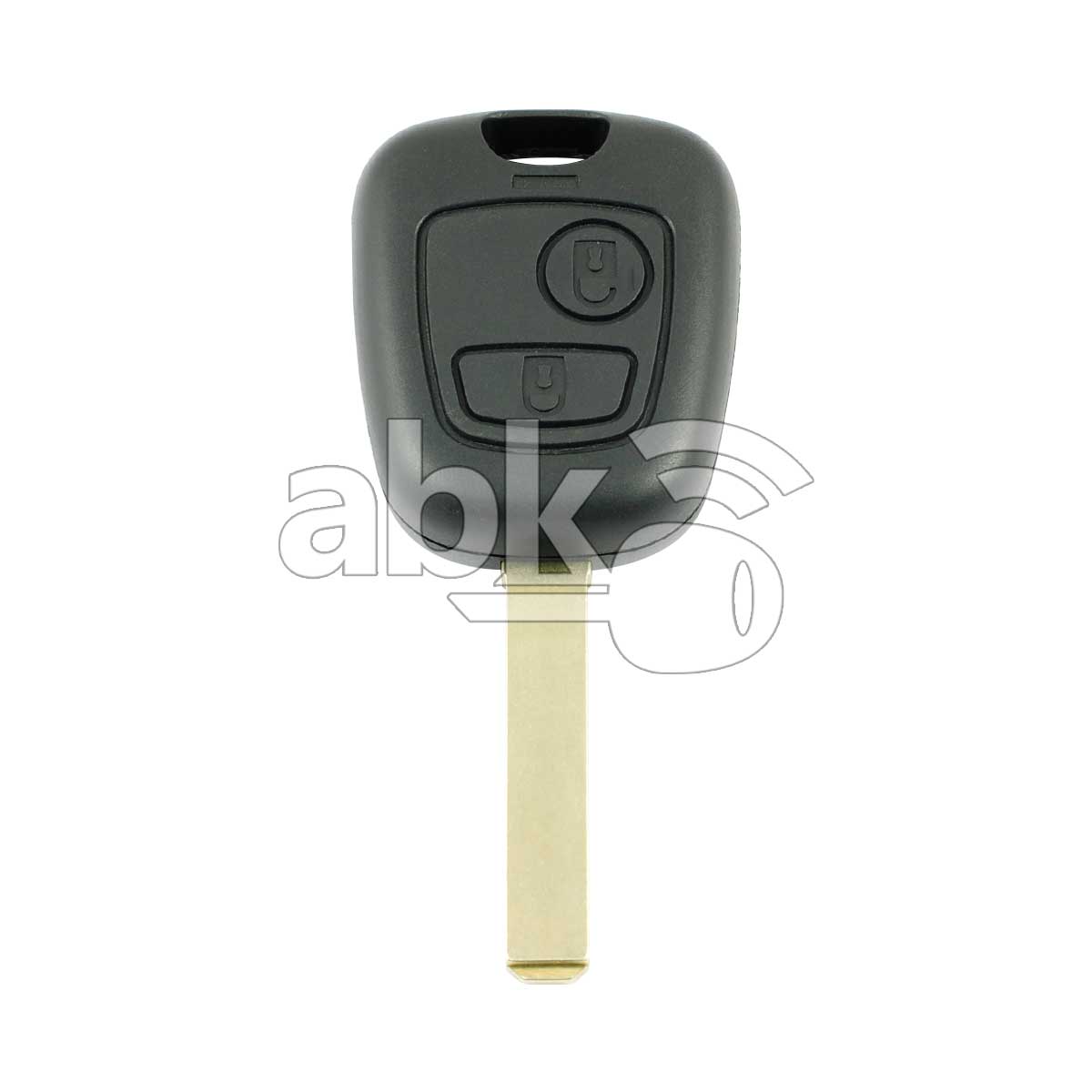 Peugeot 2003+ Key Head Remote Cover 2Buttons VA2 - ABK-857 - ABKEYS.COM