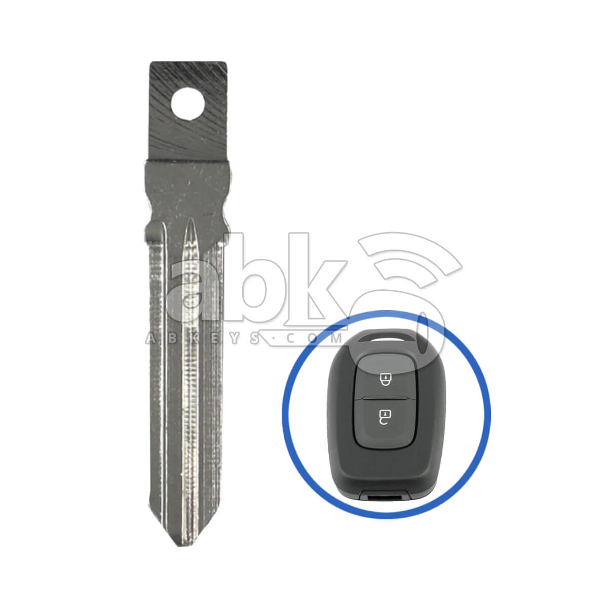 Renu 2012+ Key Head Remote Key Blade HU179 - ABK-861 - ABKEYS.COM