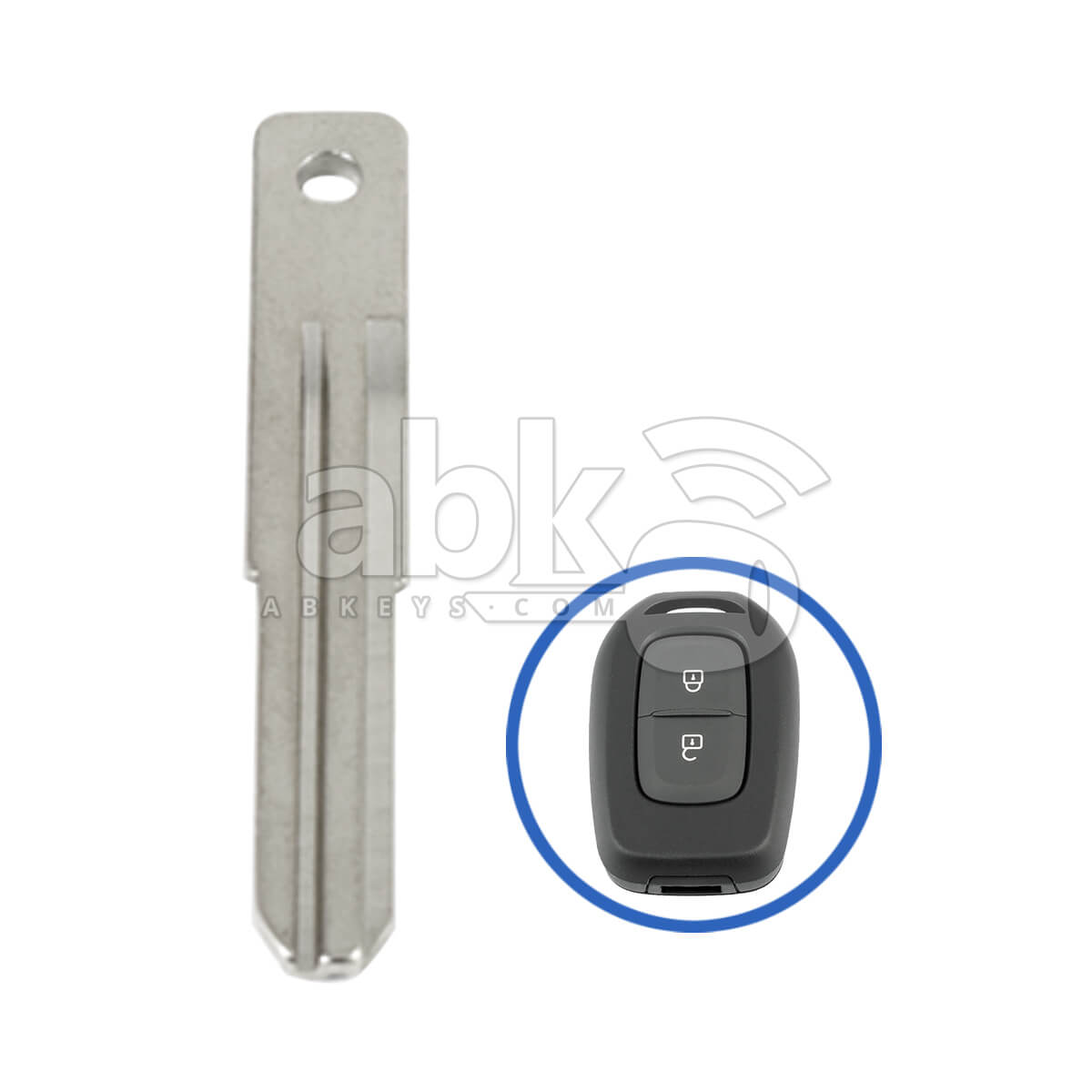 Renu 2016+ Key Head Remote Key Blade NSN11   ABK 863   ABKEYS