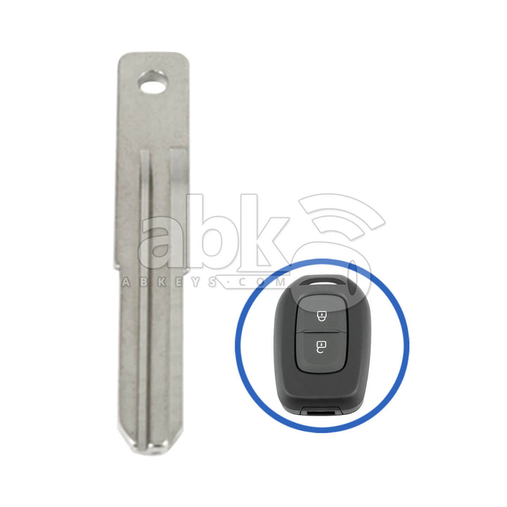 Renu 2016+ Key Head Remote Key Blade NSN11 - ABK-863 - ABKEYS.COM