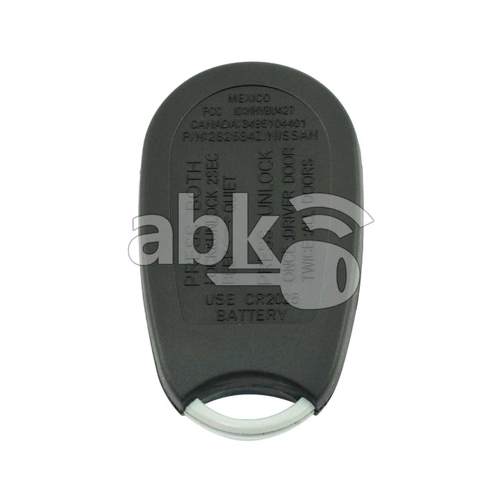 Nissan Infiniti 1998+ Remote Control Cover 4Buttons - ABK-874 - ABKEYS.COM