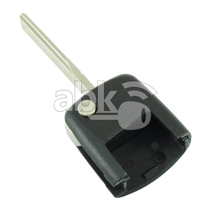 Volkswagen Square 1998+ Flip Remote Key Blade 48 MEGAMOS HU66 - ABK-894 - ABKEYS.COM