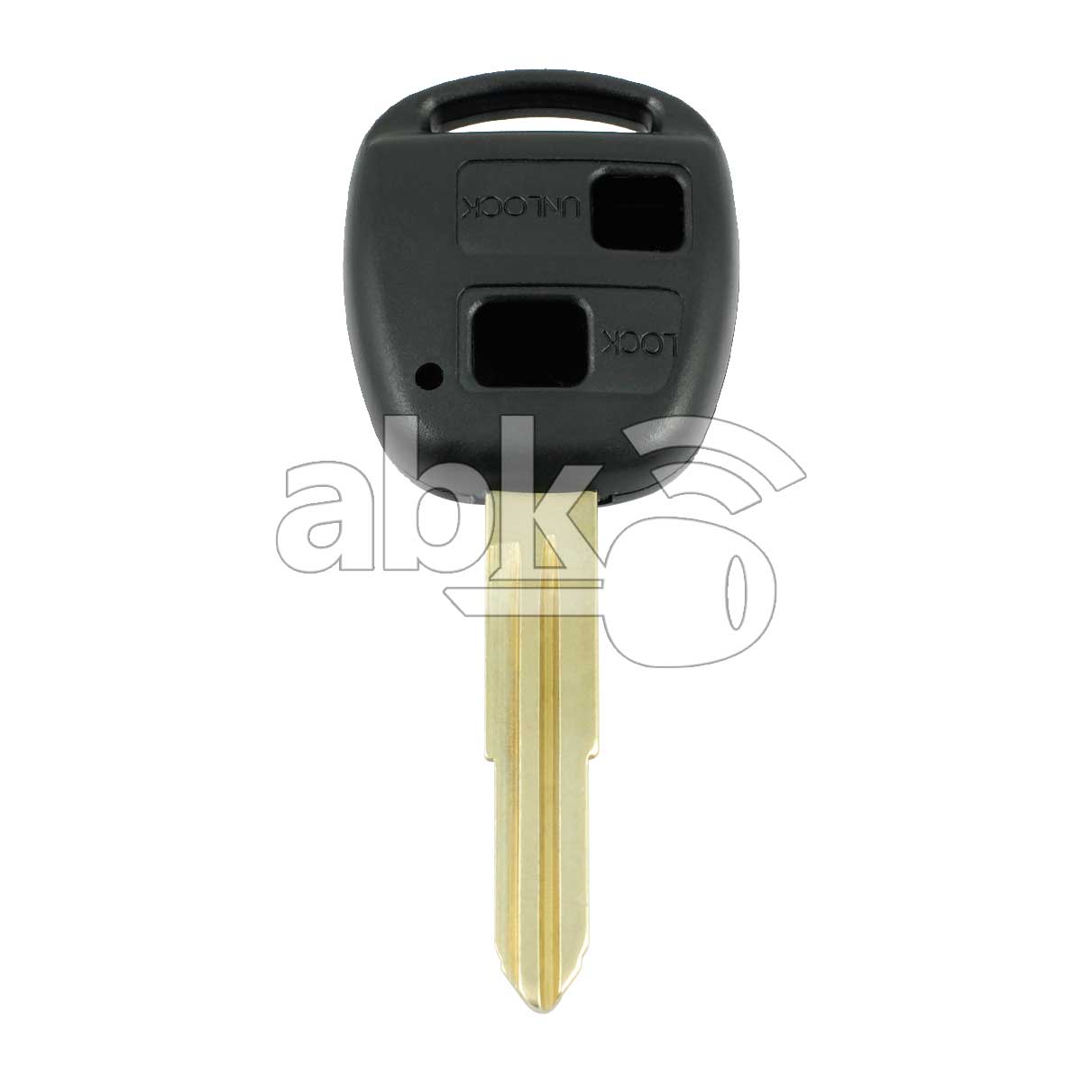 Toyota 2001+ Key Head Remote Cover 2Buttons TOY41R - ABK-908 - ABKEYS.COM