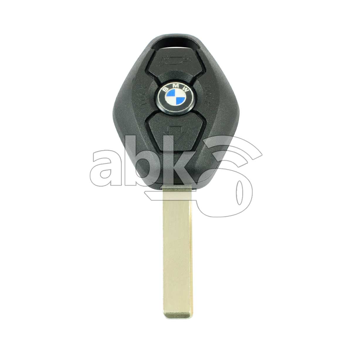 Genuine Bmw X5 3 Series 1998+ Key Head Remote 3Buttons 315MHz LX8FZV HU92 - ABK-966 - ABKEYS.COM