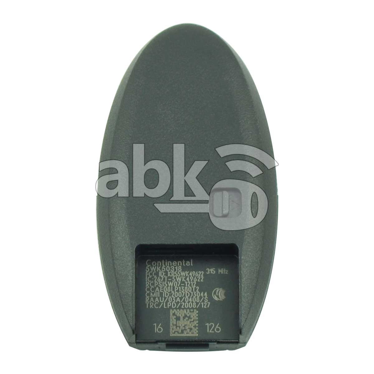 Genuine Nissan GTR 2009+ Smart Key 4Buttons 285E3-JF80A 285E3-JF87A 315MHz KR55WK49622 - ABK-969 -