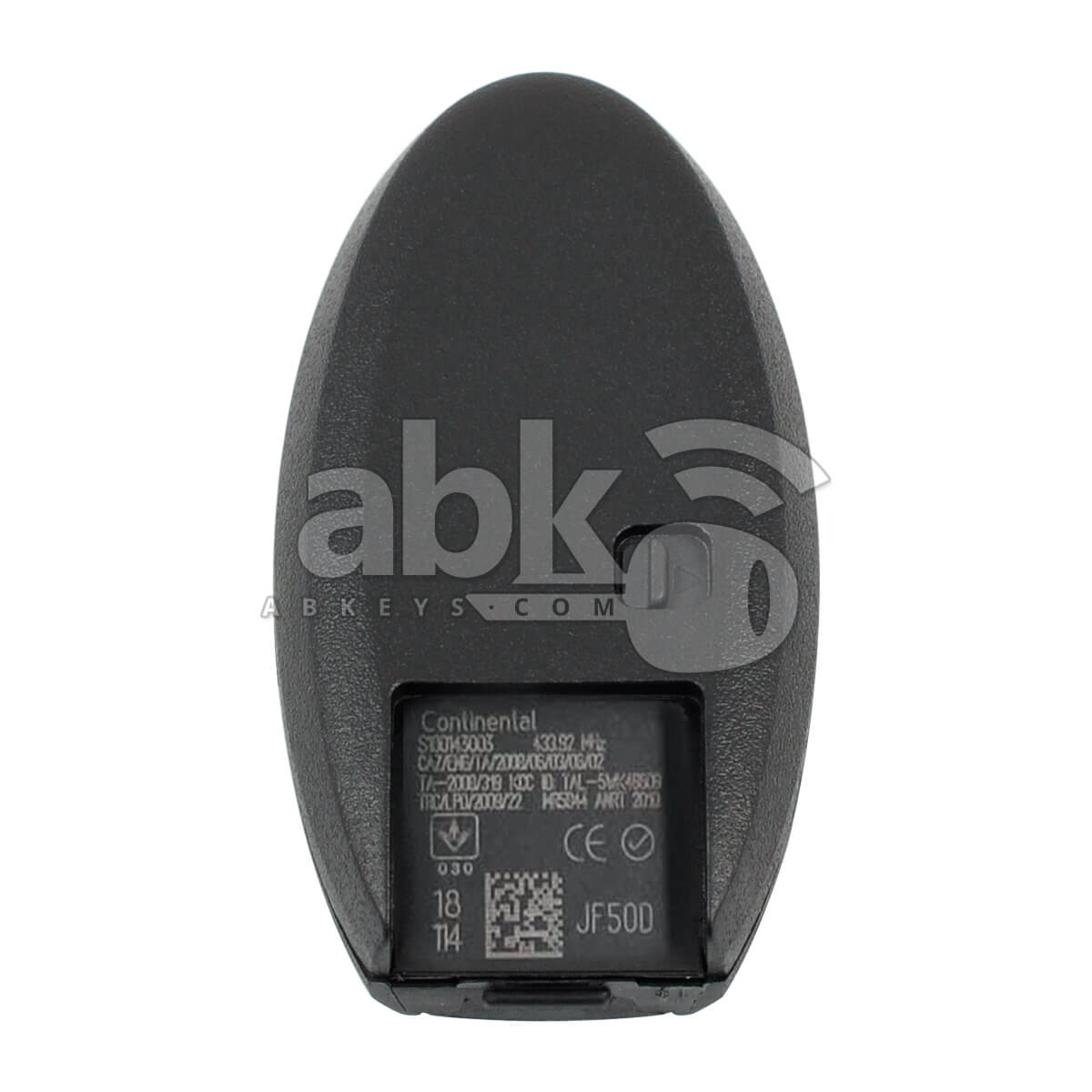 Genuine Nissan GTR 2009+ Smart Key 3Buttons 285E3-JF50E 285E3-JF55A 433MHz 5WK48608 - ABK-976 -